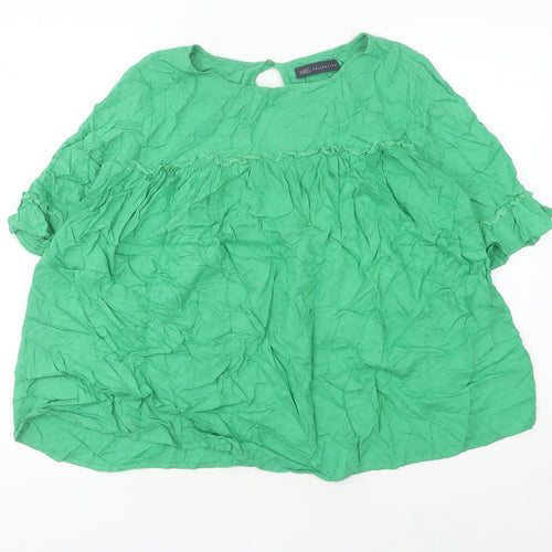 Marks and Spencer Women's Green Top Size 10