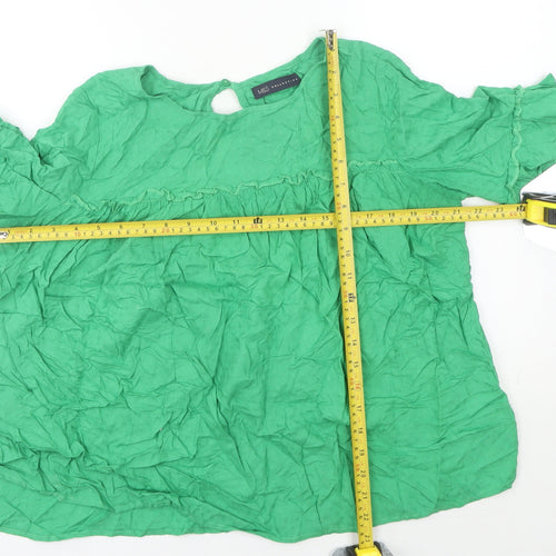 Marks and Spencer Women's Green Top Size 10