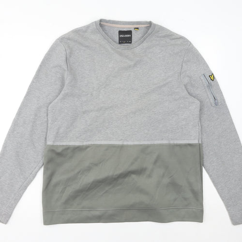 Lyle & Scott Men's Grey Pullover Sweatshirt XL