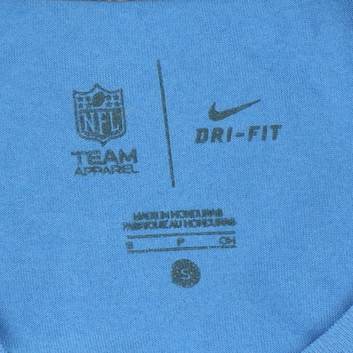Nike Men's Blue Sports T-Shirt Small