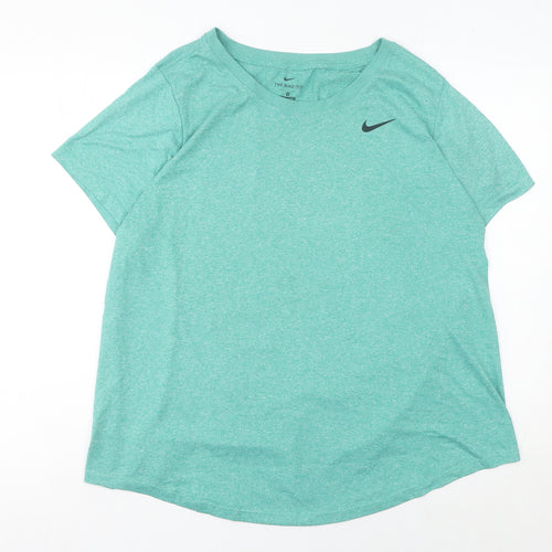 Nike Men's Green Crew Neck 2XL Regular Fit T-Shirt