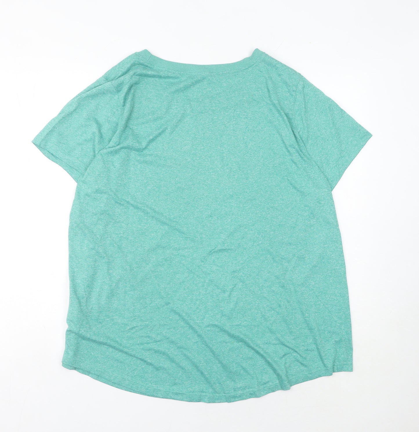 Nike Men's Green Crew Neck 2XL Regular Fit T-Shirt