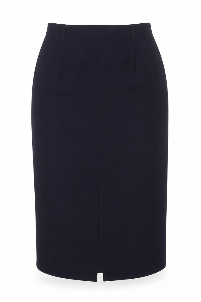 Jaeger Women’s Black Midi Wool Pencil Skirt Size 12