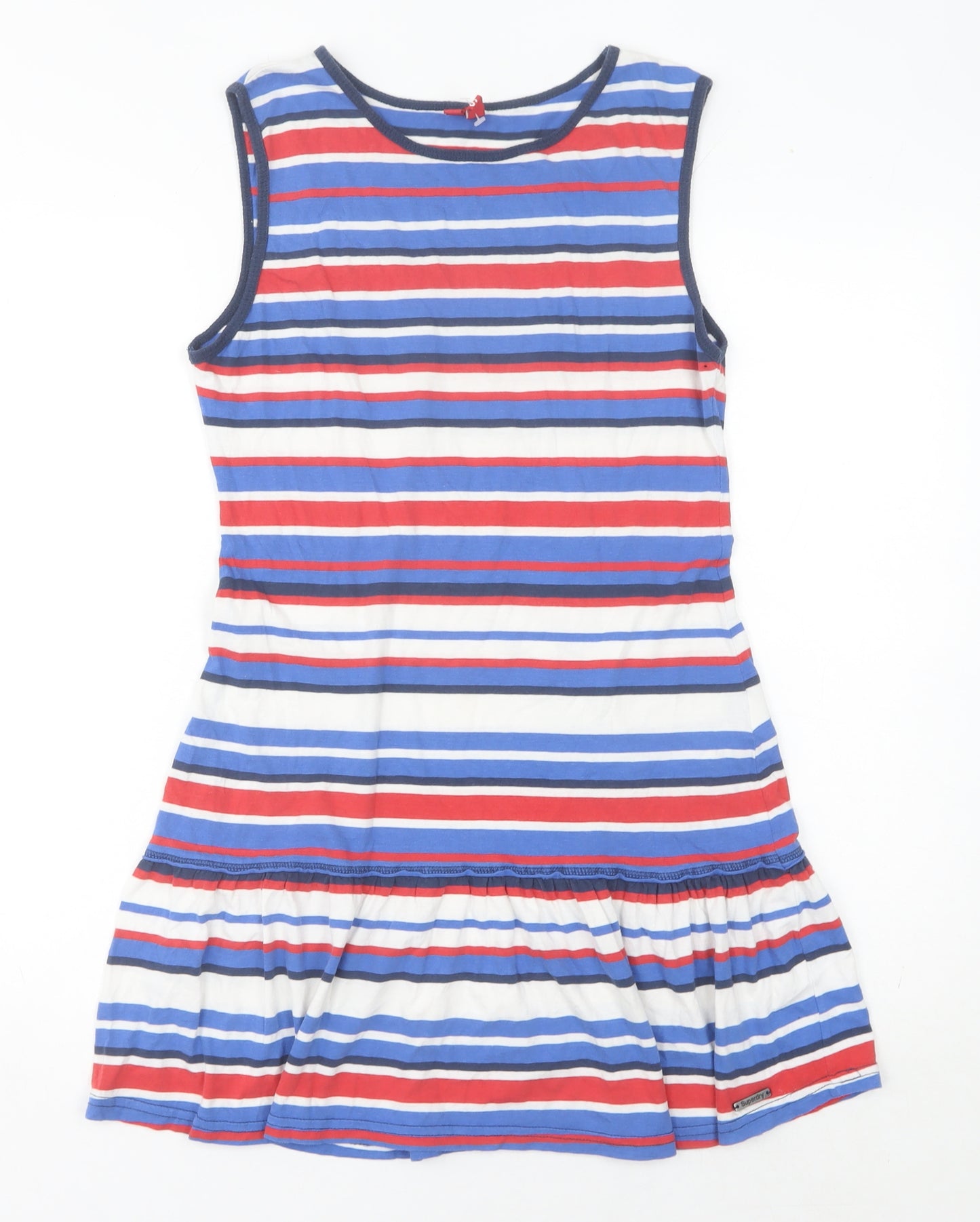 Superdry Women's Multicoloured Striped Shift Dress M