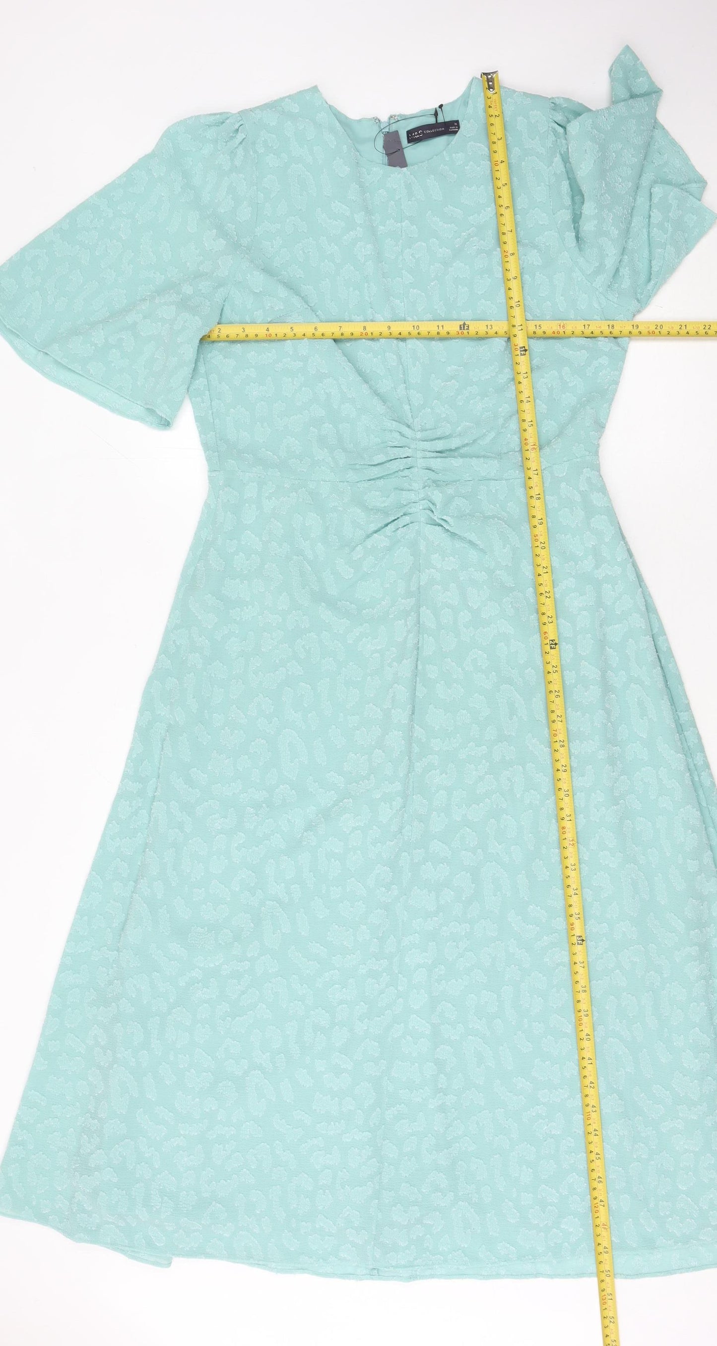 Marks and Spencer Women's Blue A-Line Midi Dress 14