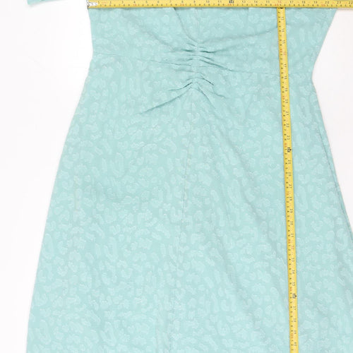 Marks and Spencer Women's Green Dress - Size 18