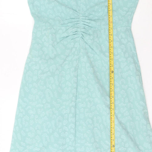 Marks and Spencer Midi Green Dress - Women's Size 14