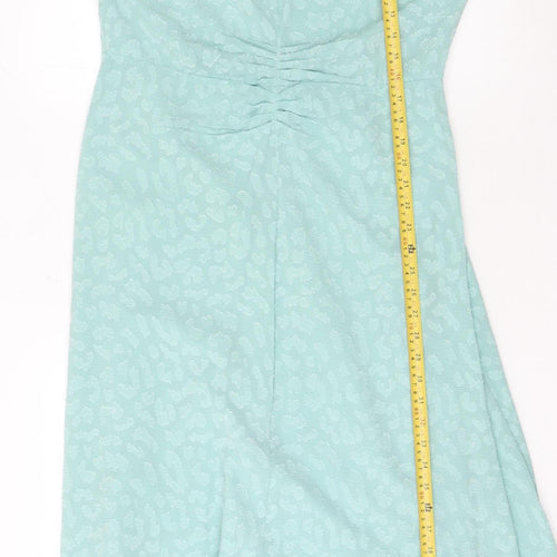 Marks and Spencer Women's Blue Animal Print Dress