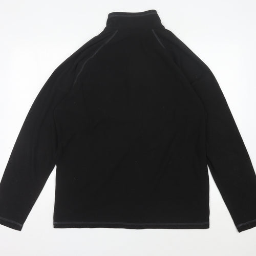 Regatta Men's Black Fleece Pullover Sweatshirt - L
