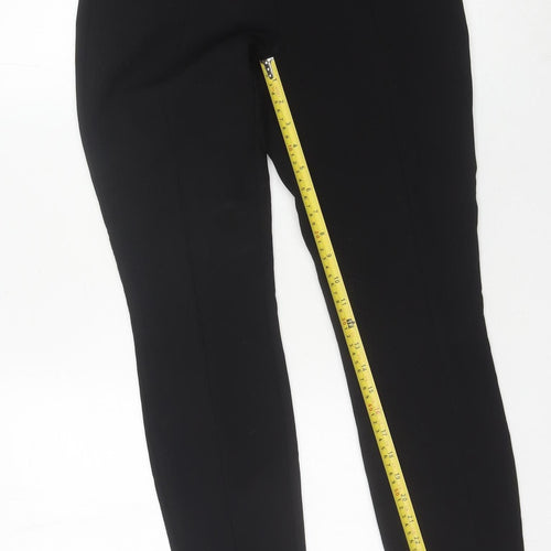H&M Women's Black Skinny Ankle Trousers Size 10