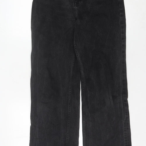 Primark Women's Black Straight Jeans Size 14