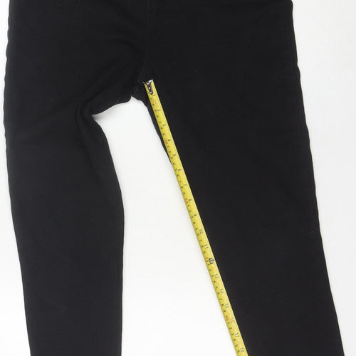 Beloved Women's Black Jeggings Size 10 Mid Waist