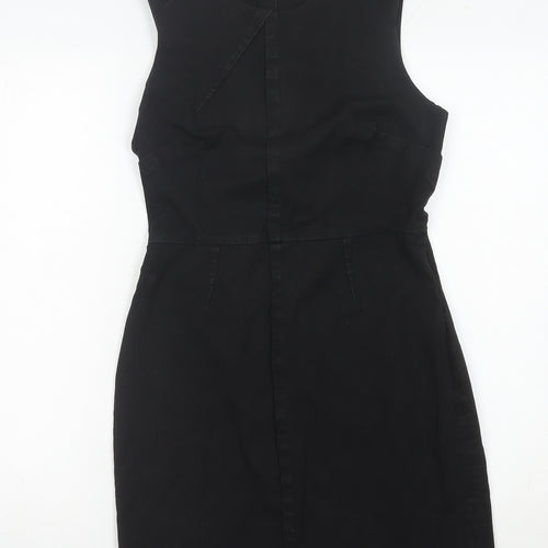 Banana Republic Women's Black Sheath Dress Size 6