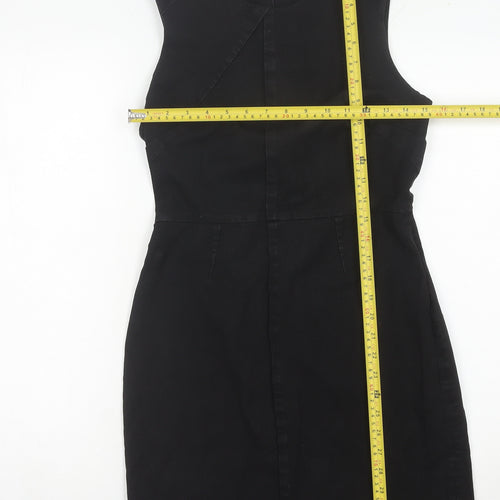 Banana Republic Women's Black Sheath Dress Size 6