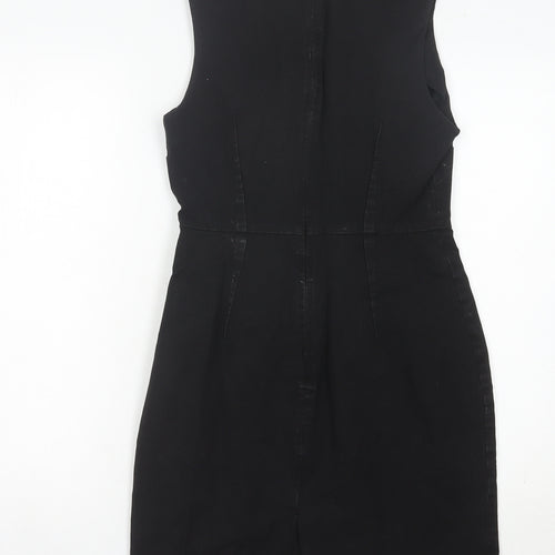 Banana Republic Women's Black Sheath Dress Size 6