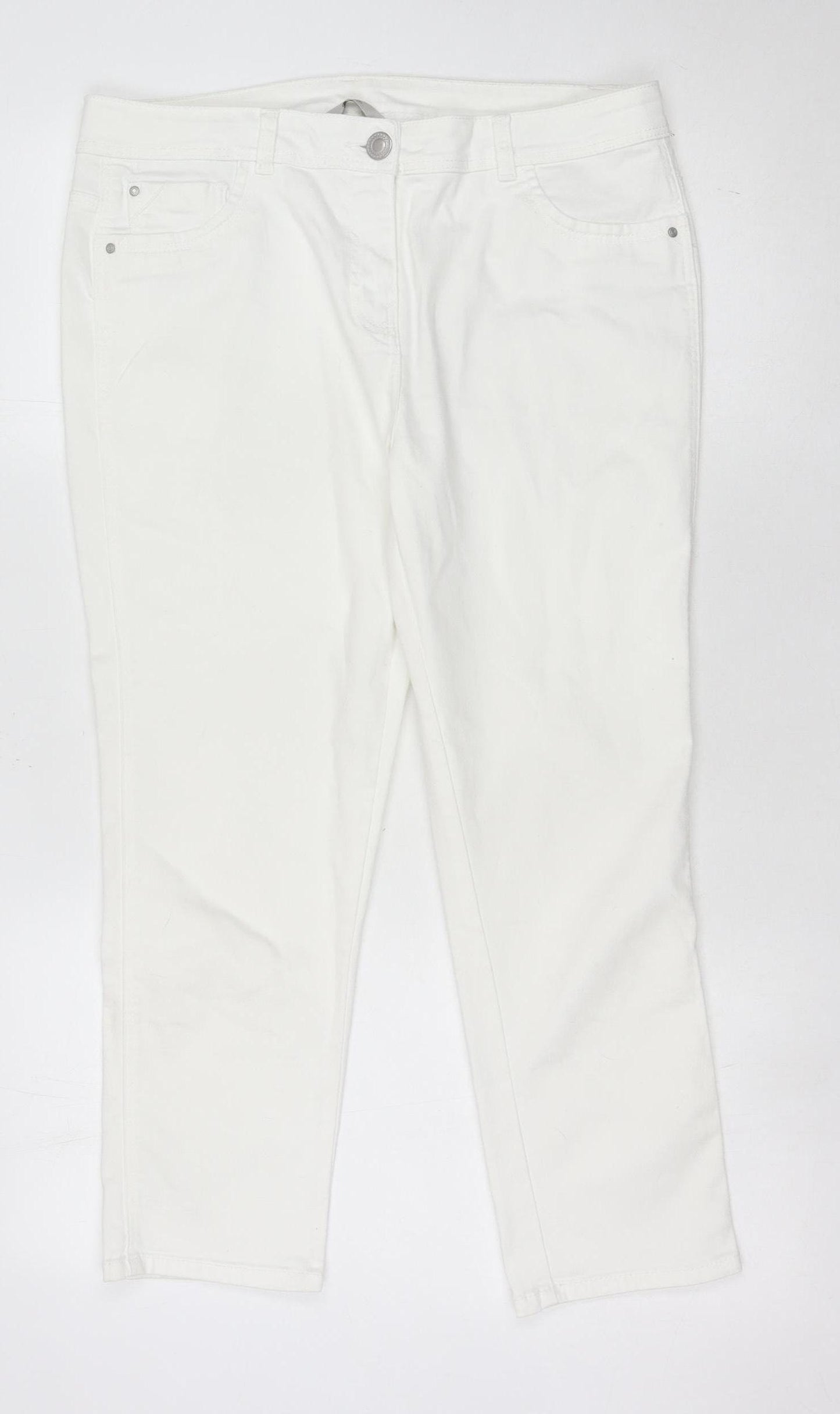 George Women’s White Jeans Size 14