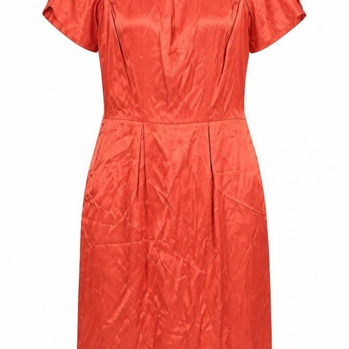 Banana Republic Women's Red Sheath Dress Size 4P