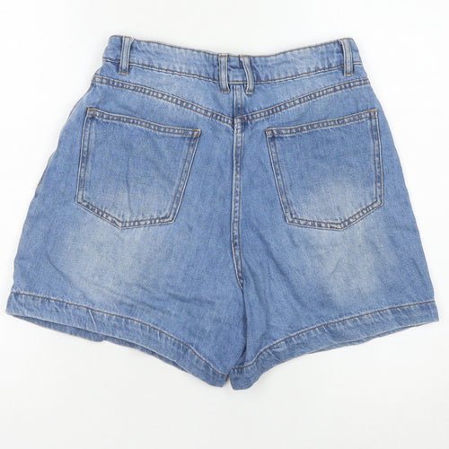 Papaya Women's Blue Denim Mom Shorts Size B