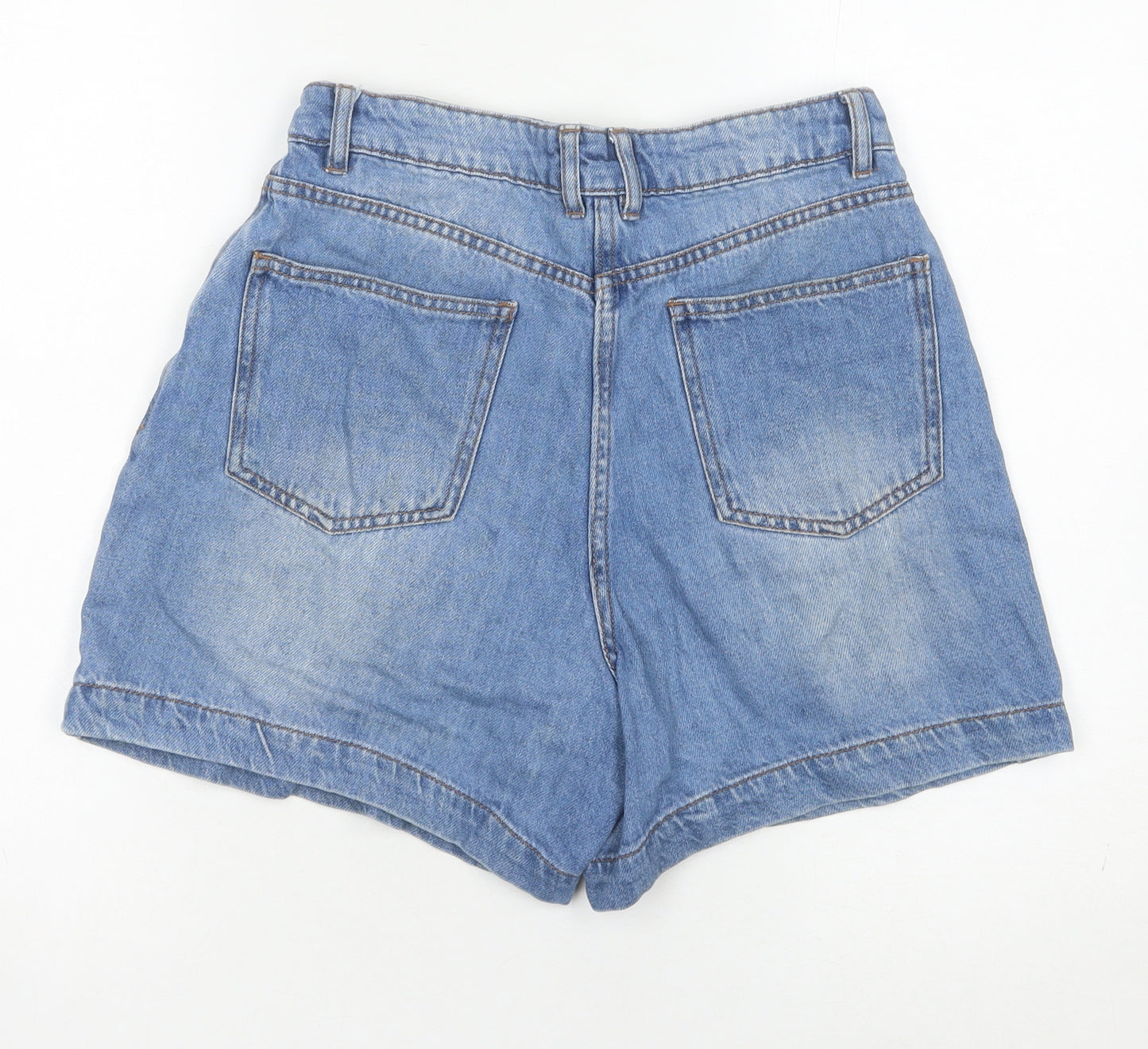 Papaya Women's Blue Denim Mom Shorts Size B