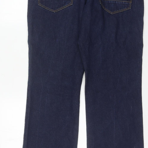 F&F Men's Blue Straight Jeans - Size 36 Relaxed Fit