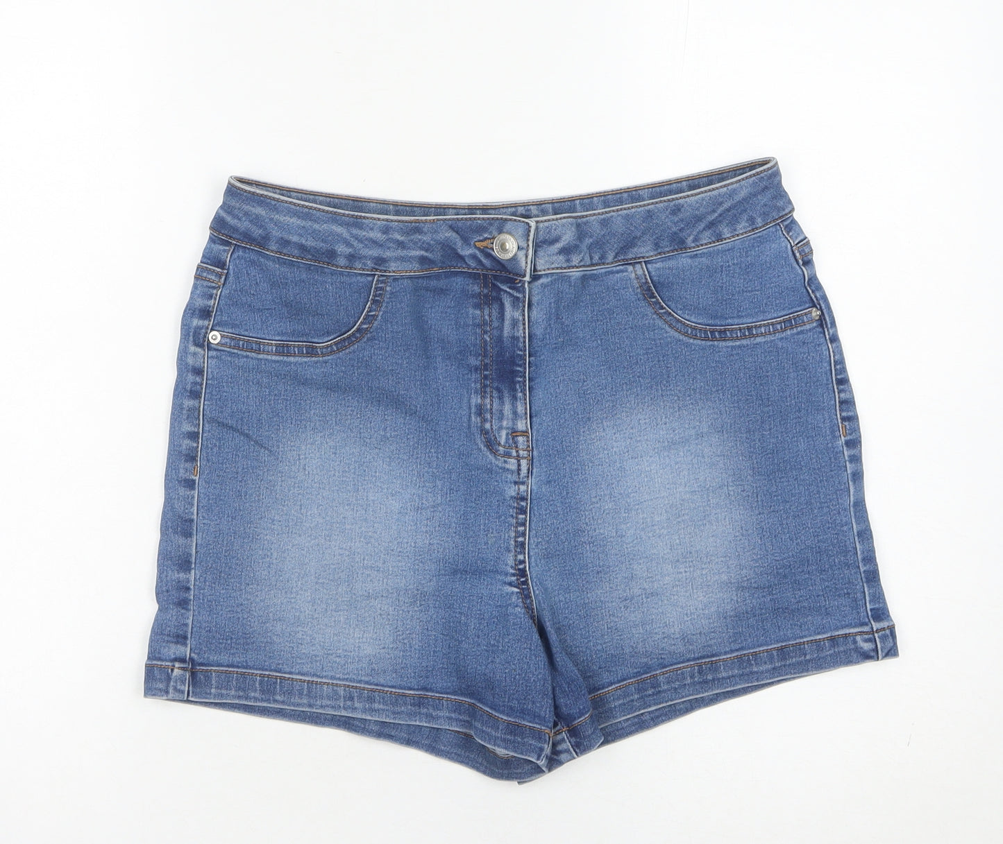 Matalan Women's Blue Denim Shorts Size 12