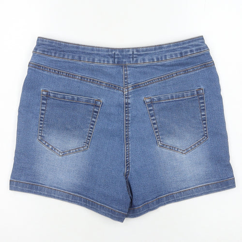 Matalan Women's Blue Denim Shorts Size 12