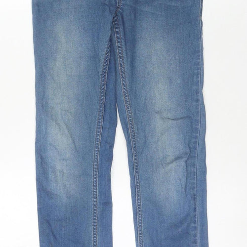 H&M Women's Blue Skinny Maternity Jeans Size 6