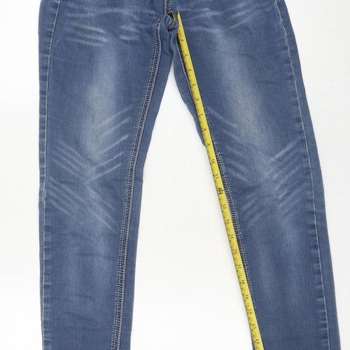 Revolution & Revolt Women's Blue Straight Jeans