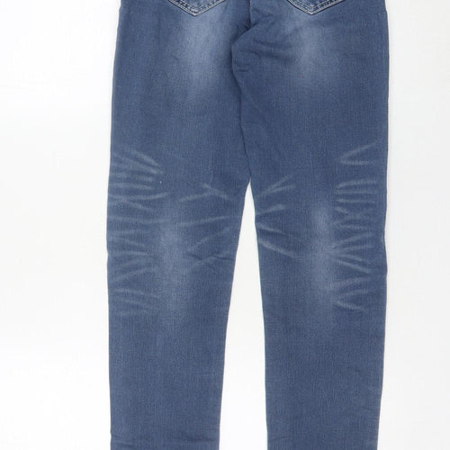 Revolution & Revolt Women's Blue Straight Jeans