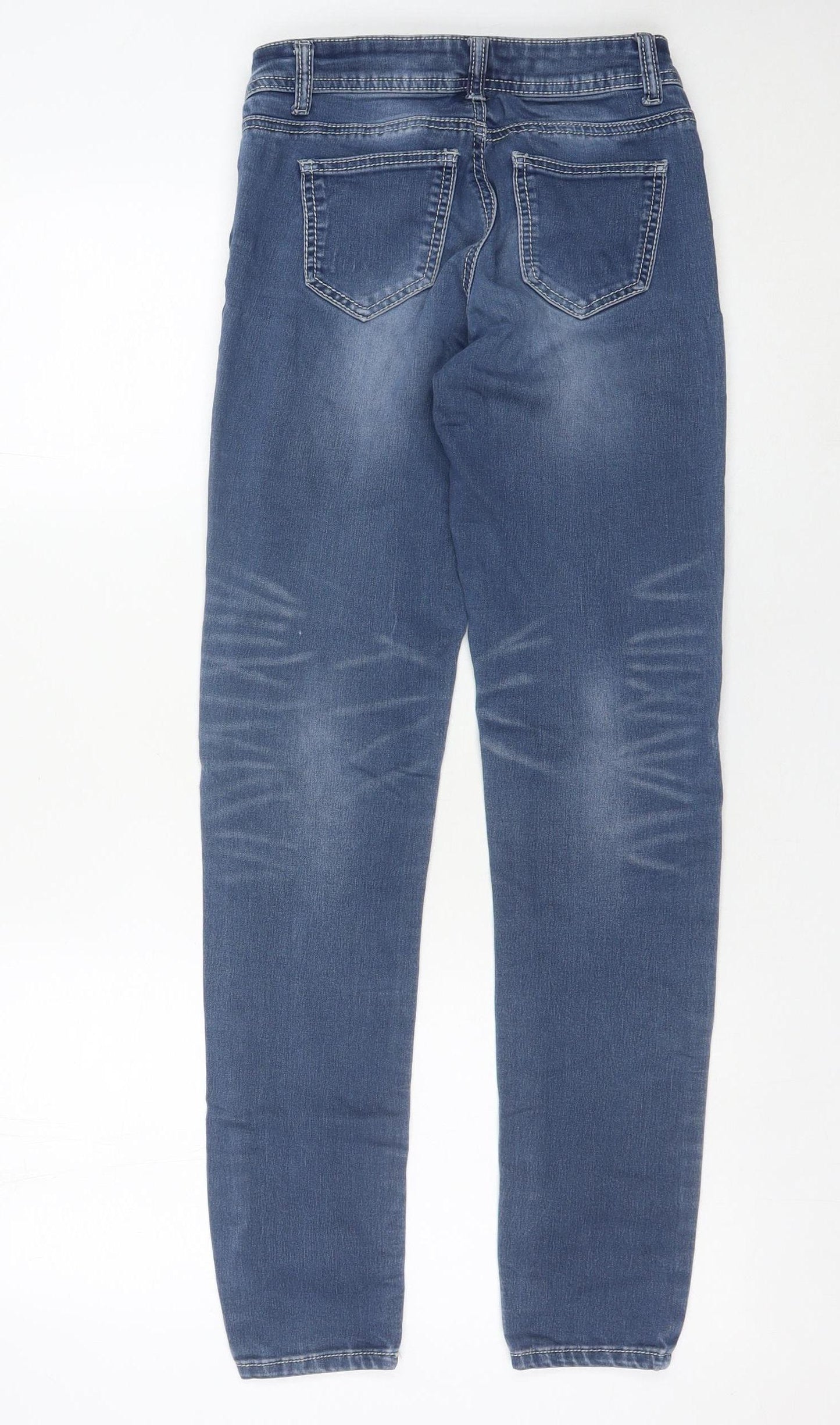 Revolution & Revolt Women's Blue Straight Jeans