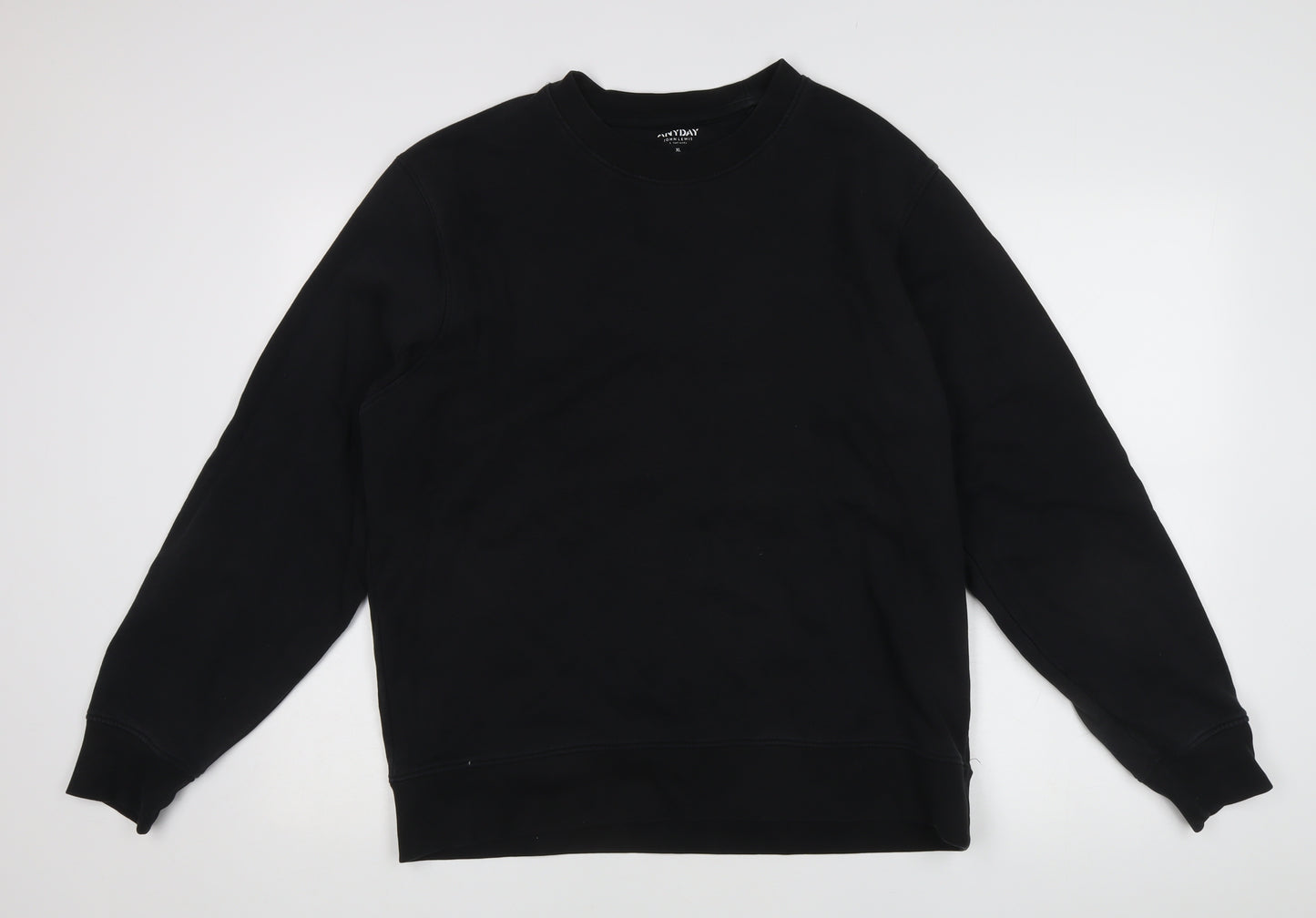ANYDAY John Lewis Men's Black XL Sweatshirt Pullover