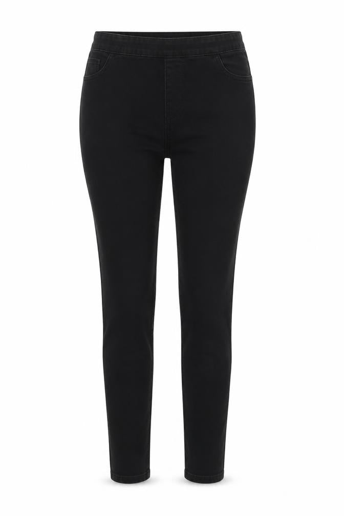 Denim Co. Women's Black Jeggings Size 12 Skinny Stretch