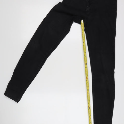 Denim Co. Women's Black Jeggings Size 12 Skinny Stretch