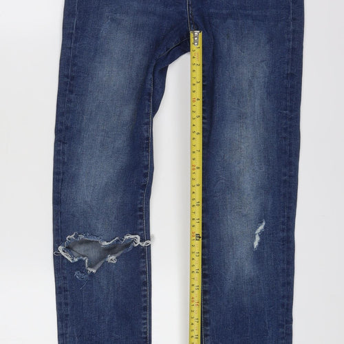 F&F Women's Blue Skinny Jeans Size 10