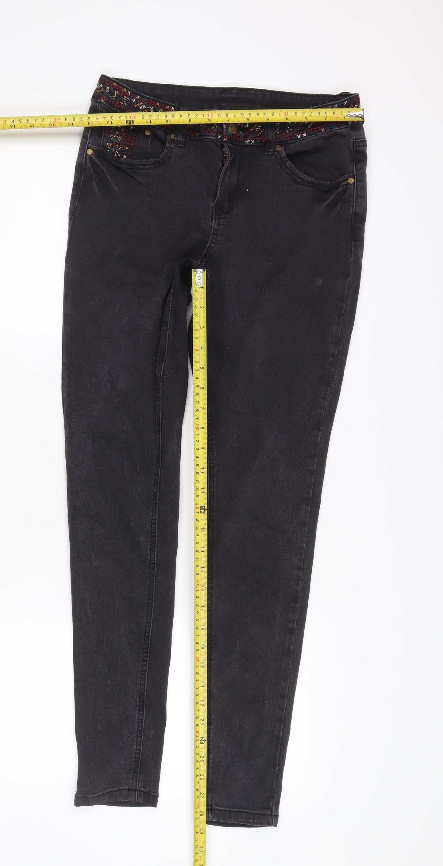 George Women's Black Skinny Jeans UK Size 10