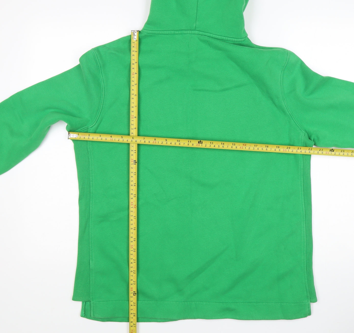 Next Men's Green Pullover Hoodie - Size M