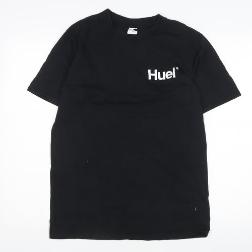 Gildan Men's Black M Logo Crew Neck T-Shirt