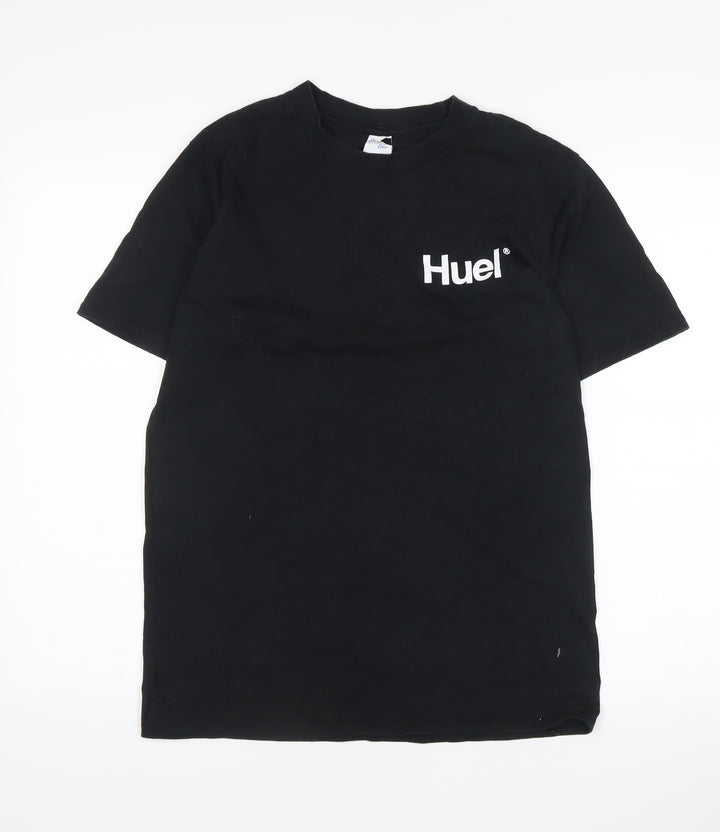 Gildan Men's Black M Logo Crew Neck T-Shirt