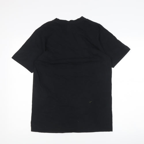 Gildan Men's Black M Logo Crew Neck T-Shirt