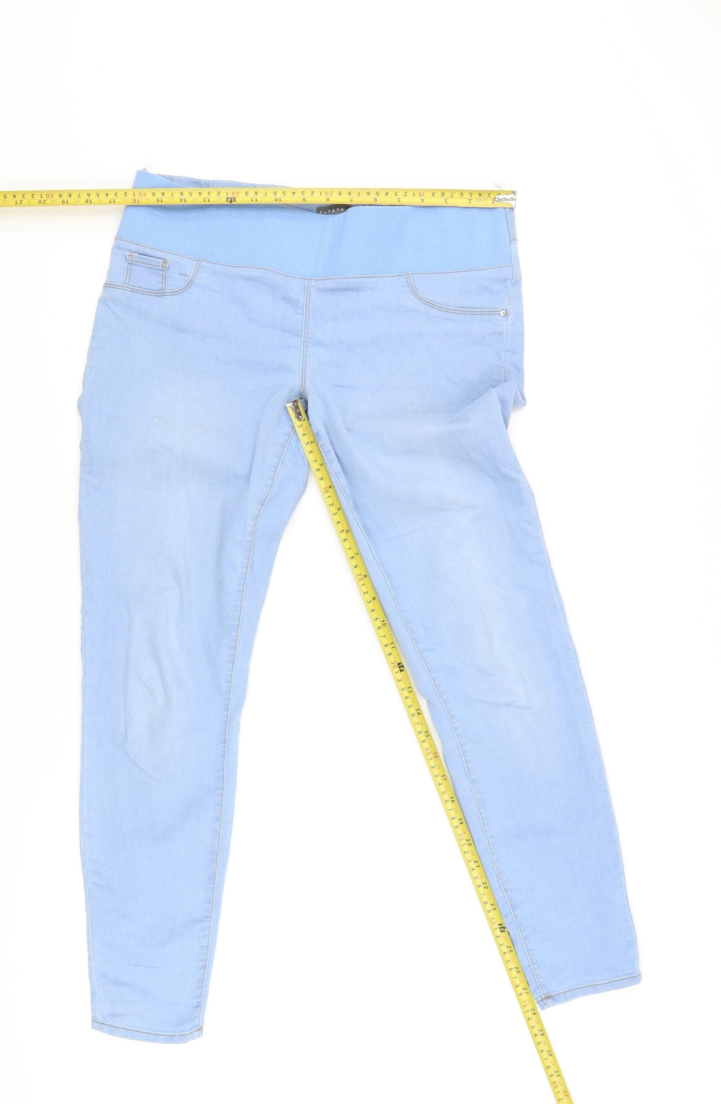 Papaya Maternity Women's Blue Jegging Size 10