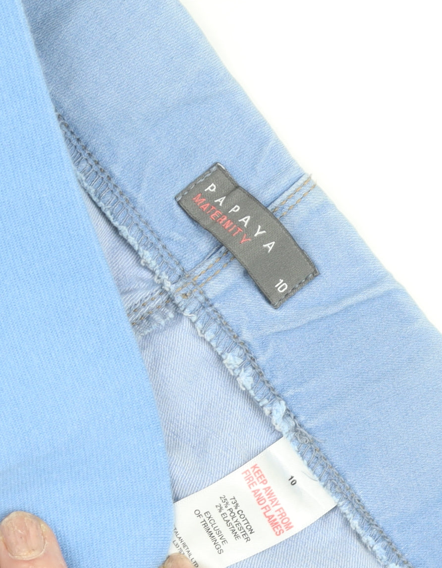 Papaya Maternity Women's Blue Jegging Size 10