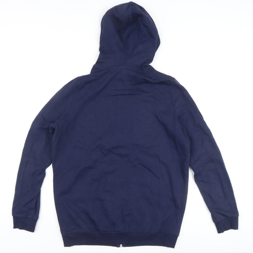 ASOS Women's Blue Full Zip Hoodie UK 10