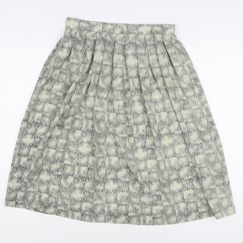 Berketex Women's Grey Midi Geometric Skirt Size 14