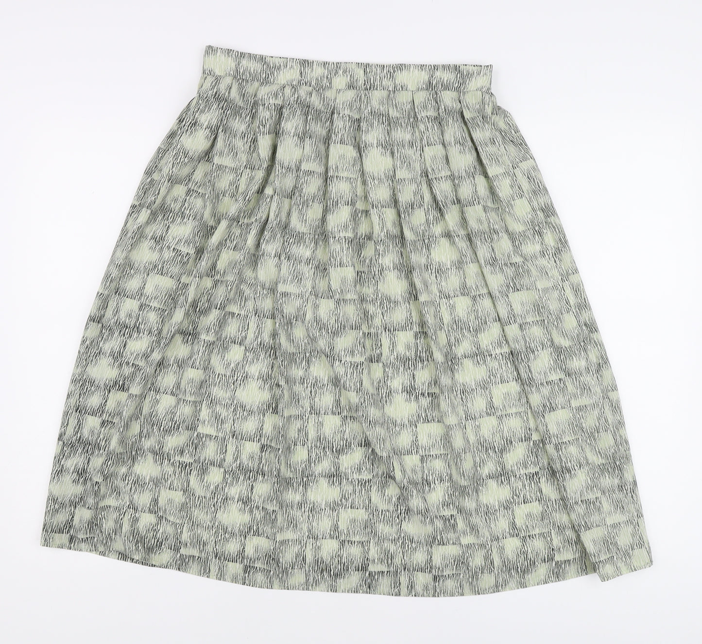 Berketex Women's Grey Midi Geometric Skirt Size 14