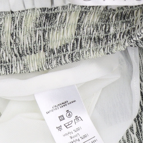 Berketex Women's Grey Midi Geometric Skirt Size 14