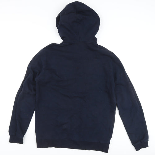 ASOS Design Men's Blue M Pullover Hoodie Crew Neck