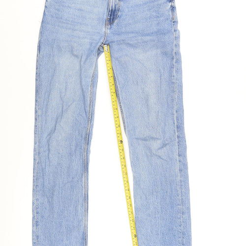 Primark Women's Blue Straight Jeans Size S