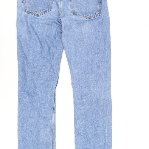 Primark Women's Blue Straight Jeans Size S