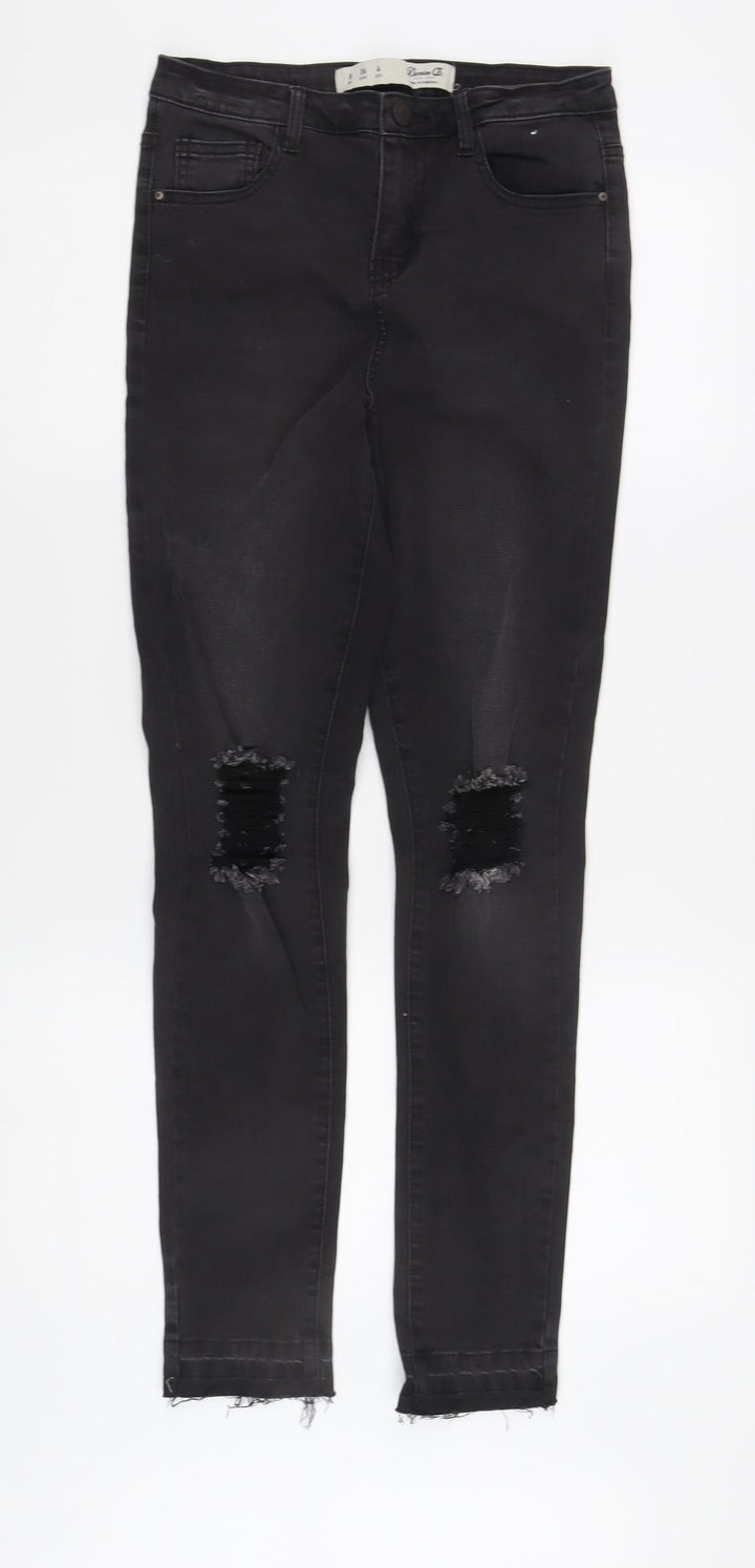 Denim Co. Women's Black Skinny Jeans Size 8