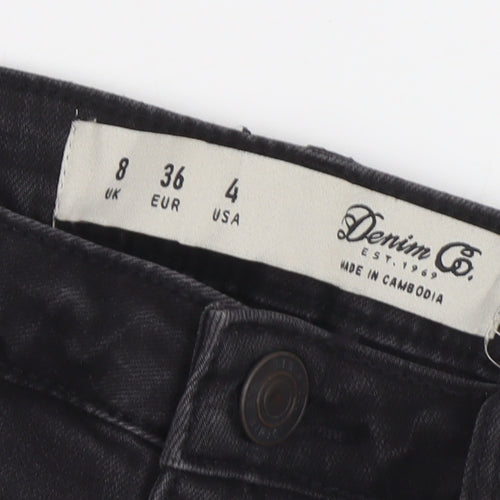 Denim Co. Women's Black Skinny Jeans Size 8